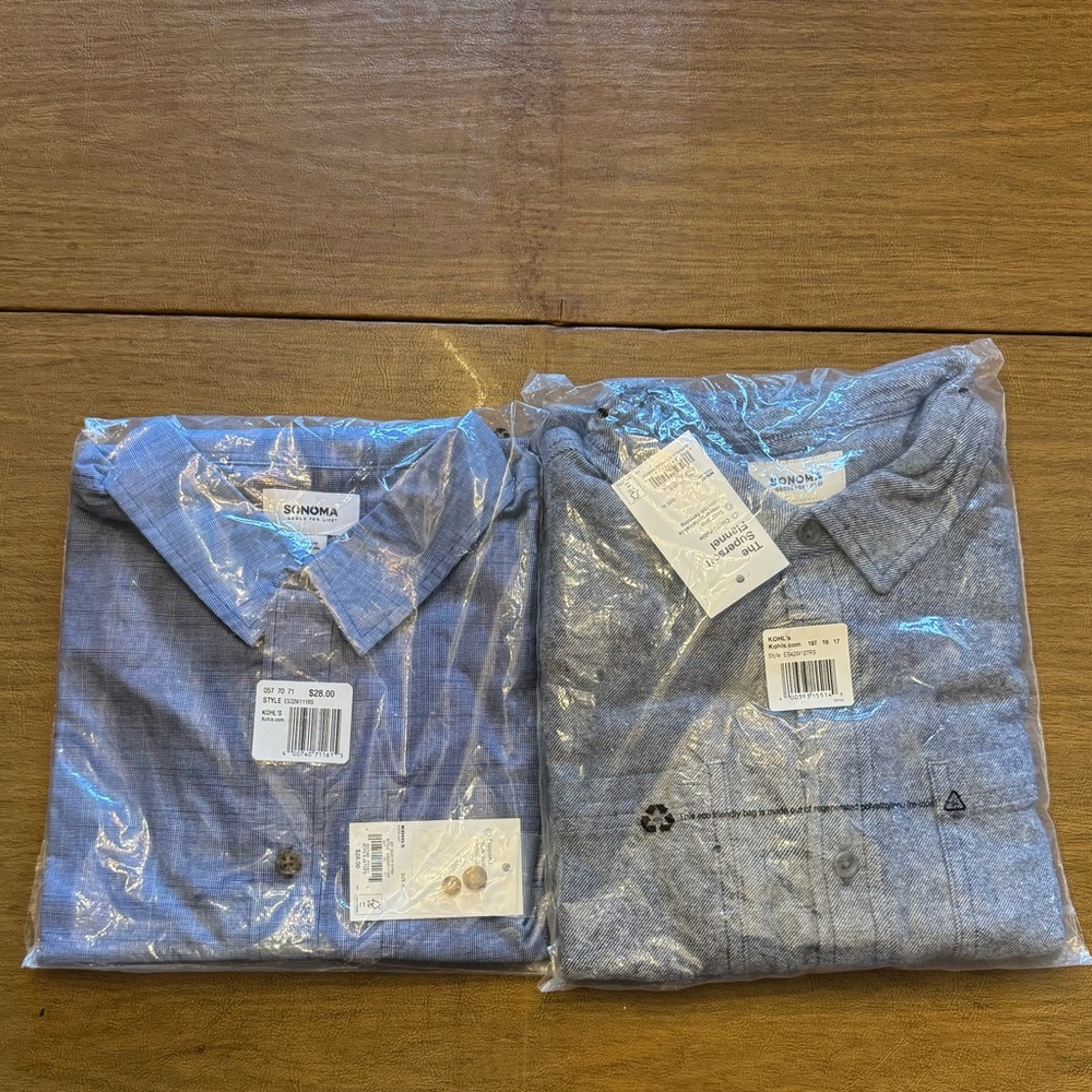 Kohl's Kids Blue Button Down Shirts